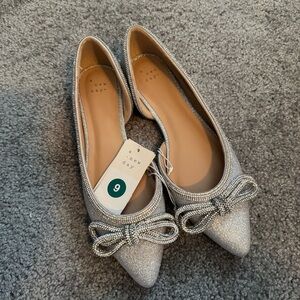 A New Day Silver Women's Flats